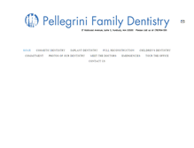 Tablet Screenshot of pellegrinifamilydentistry.com